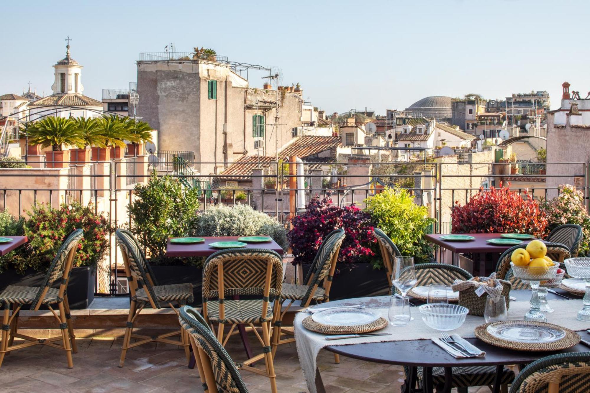Hotel Adriano Rooftop Rome Buitenkant foto