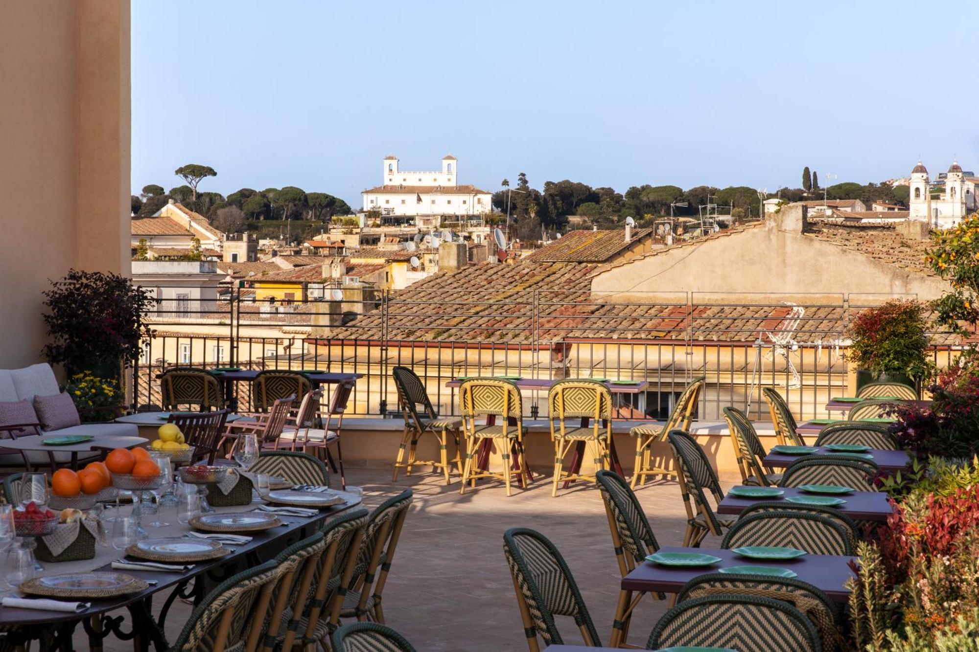 Hotel Adriano Rooftop Rome Buitenkant foto