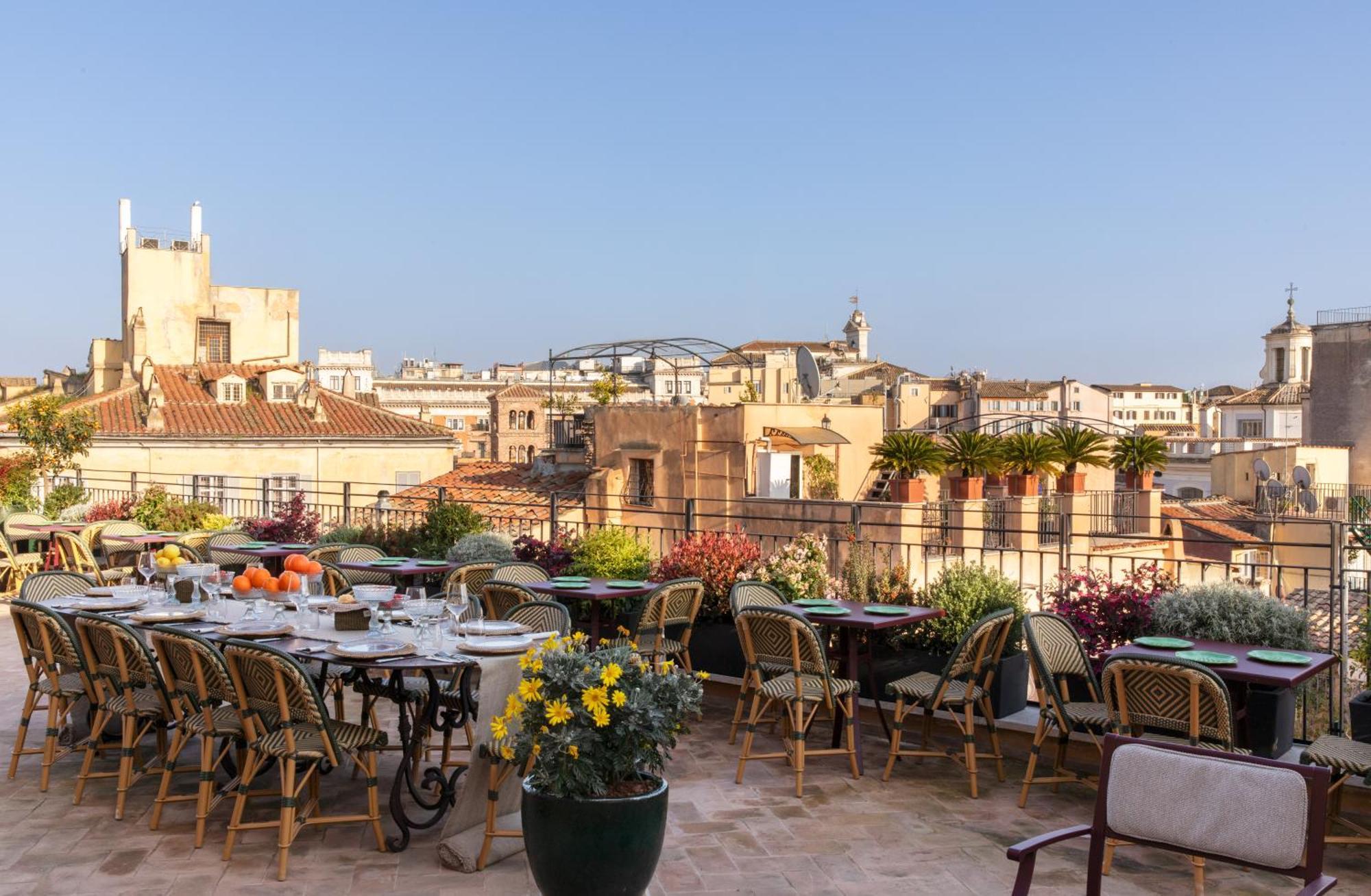 Hotel Adriano Rooftop Rome Buitenkant foto