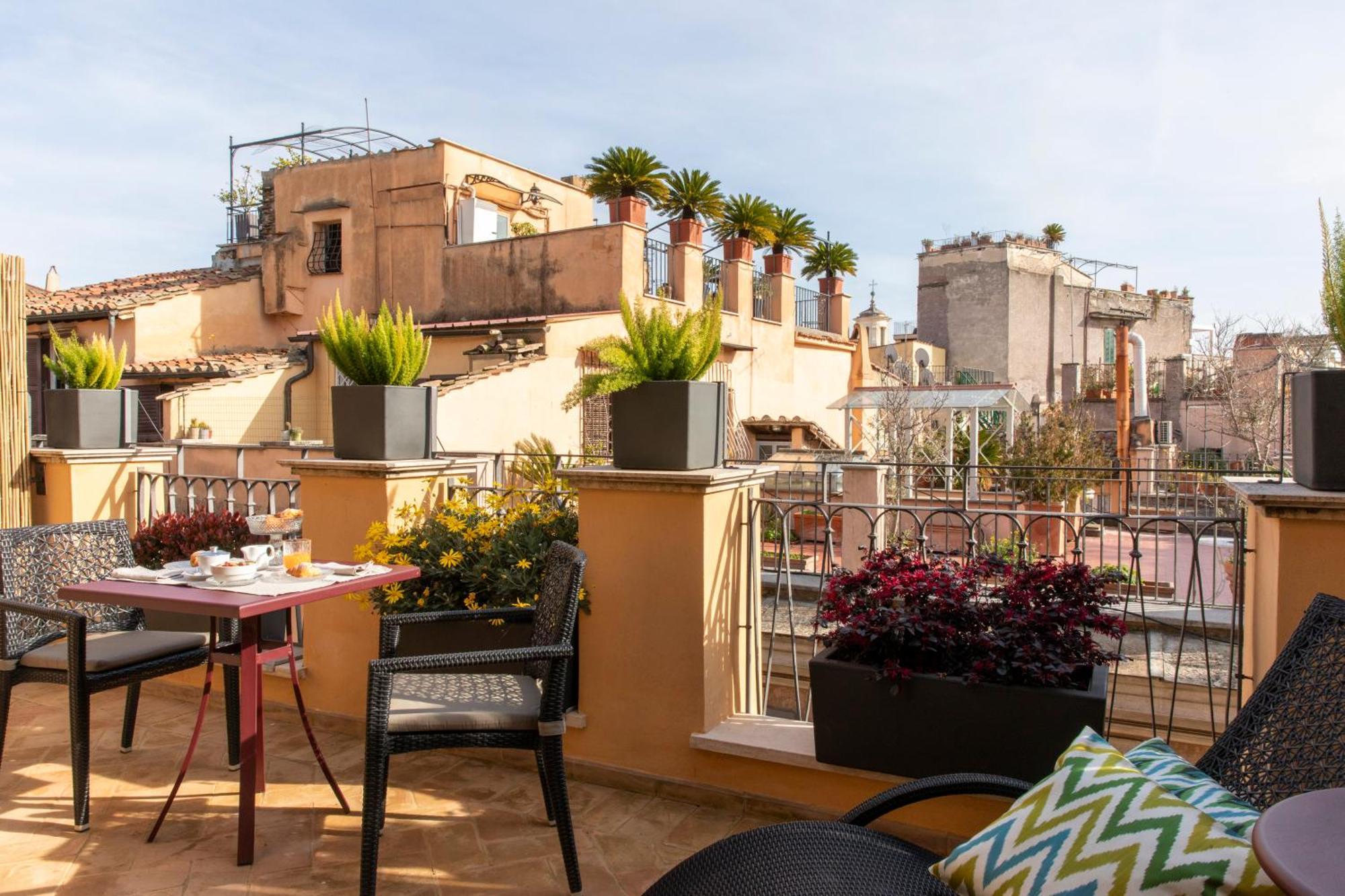 Hotel Adriano Rooftop Rome Buitenkant foto
